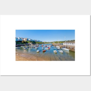 Tenby Harbour Beach, Pembrokeshire Posters and Art